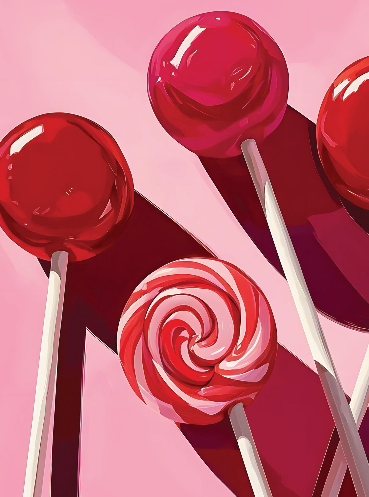 بوستر Lollipops pink - تصميم الطباعة من T33