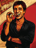 بوستر Scarface 1 - تصميم الطباعة من T33