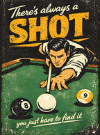 بوستر Perfect shot pool - تصميم الطباعة من T33