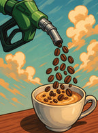 بوستر Coffee pump - تصميم الطباعة من T33