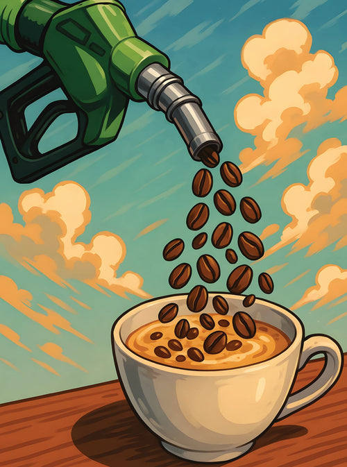 بوستر Coffee pump - تصميم الطباعة من T33