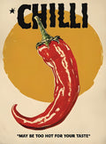 بوستر Chilli - تصميم الطباعة من T33