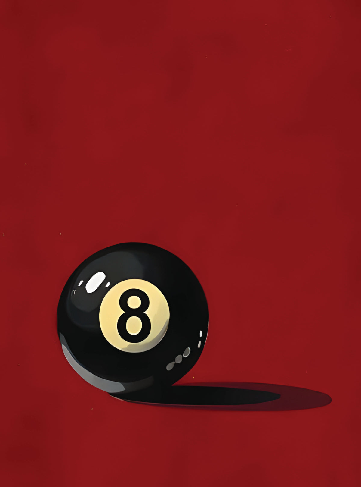 بوستر 8 Ball - تصميم الطباعة من T33
