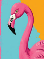 بوستر Flamingos - تصميم الطباعة من T33