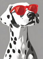 بوستر Dalmatian dog - تصميم الطباعة من T33