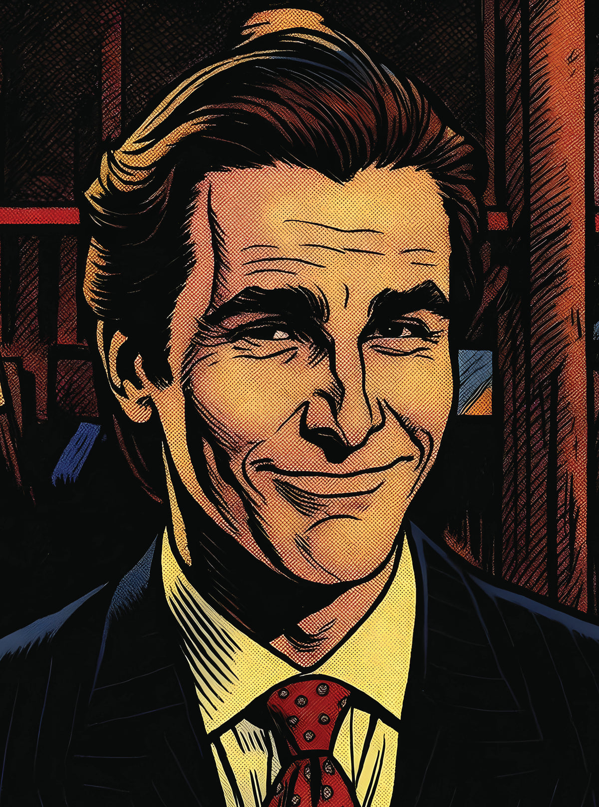 بوستر American Psycho - تصميم الطباعة من T33