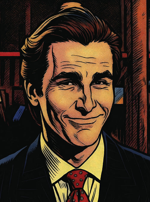 بوستر American Psycho - تصميم الطباعة من T33