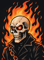 بوستر Ghost rider - تصميم الطباعة من T33