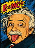 بوستر Crazy Einstein - تصميم الطباعة من T33