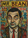بوستر Mr. Bean - تصميم الطباعة من T33
