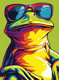 بوستر Cool frog - تصميم الطباعة من T33