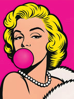 بوستر Marilyn Monroe - تصميم الطباعة من T33
