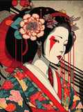 بوستر Geisha 2 - تصميم الطباعة من T33