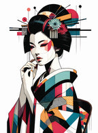 بوستر Geisha 3 - تصميم الطباعة من T33