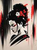 بوستر Geisha 4 - تصميم الطباعة من T33