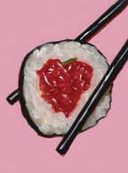 بوستر Sushi pink - تصميم الطباعة من T33