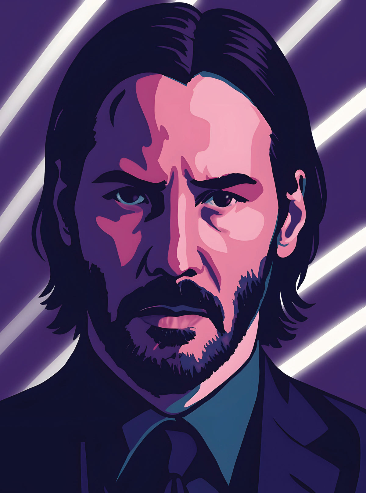 بوستر John Wick - تصميم الطباعة من T33