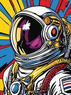 بوستر Astronaut - تصميم الطباعة من T33