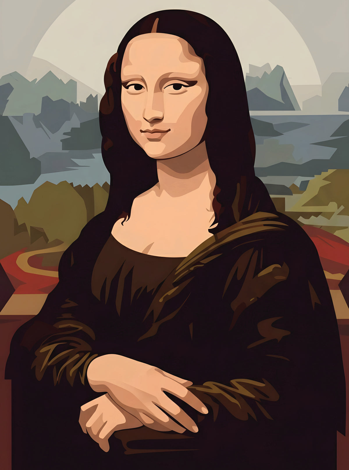 بوستر Mona Lisa - تصميم الطباعة من T33
