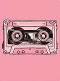 بوستر Pink cassette tape - تصميم الطباعة من T33