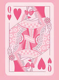 بوستر Pink queen of hearts - تصميم الطباعة من T33