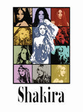 بوستر Shakira - تصميم الطباعة من T33