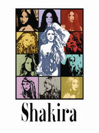 بوستر Shakira - تصميم الطباعة من T33