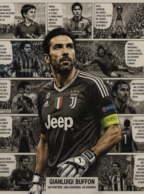 بوستر Buffon - تصميم الطباعة من T33