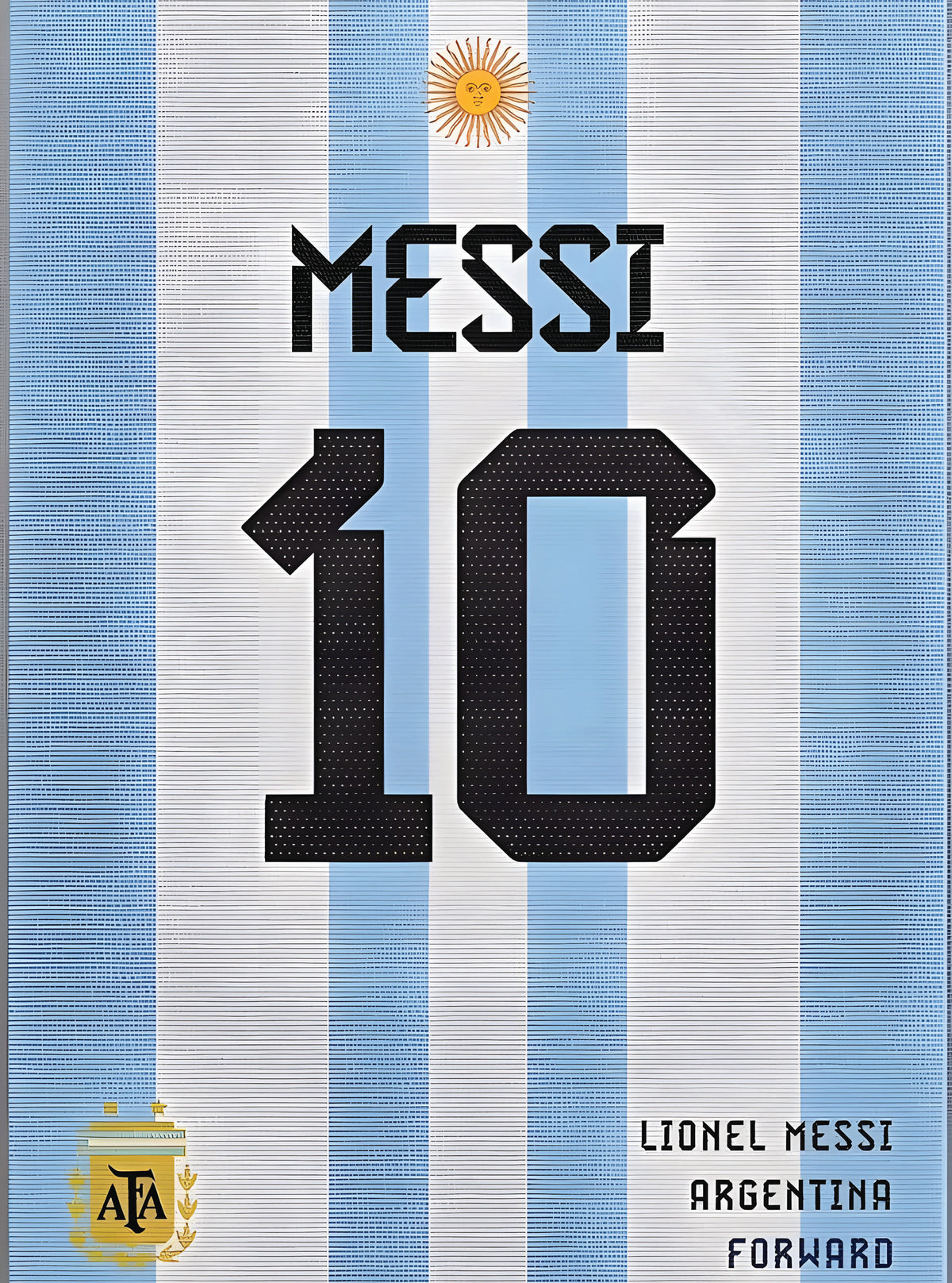 بوستر Messi - تصميم الطباعة من T33