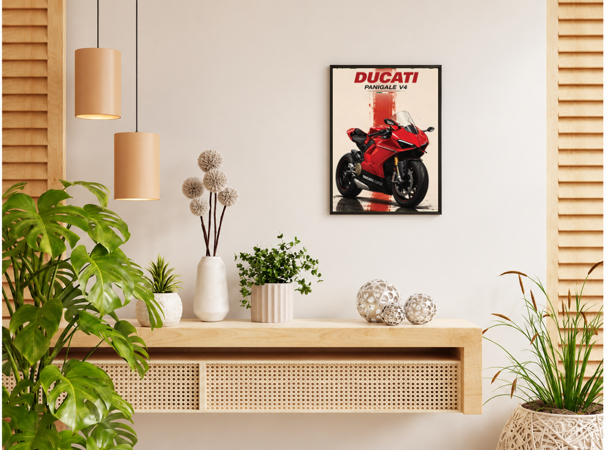 بوستر Ducati بفريم أسود من T33