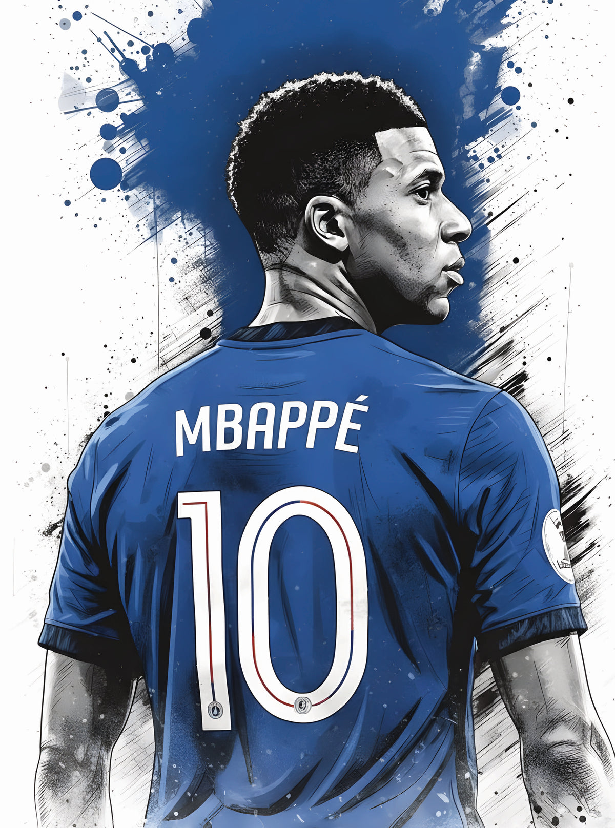 بوستر Mbappé - تصميم الطباعة من T33