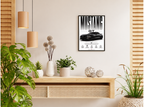 بوستر Ford Mustange GT بفريم أسود من T33