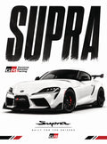 بوستر Toyota Supra GR - تصميم الطباعة من T33