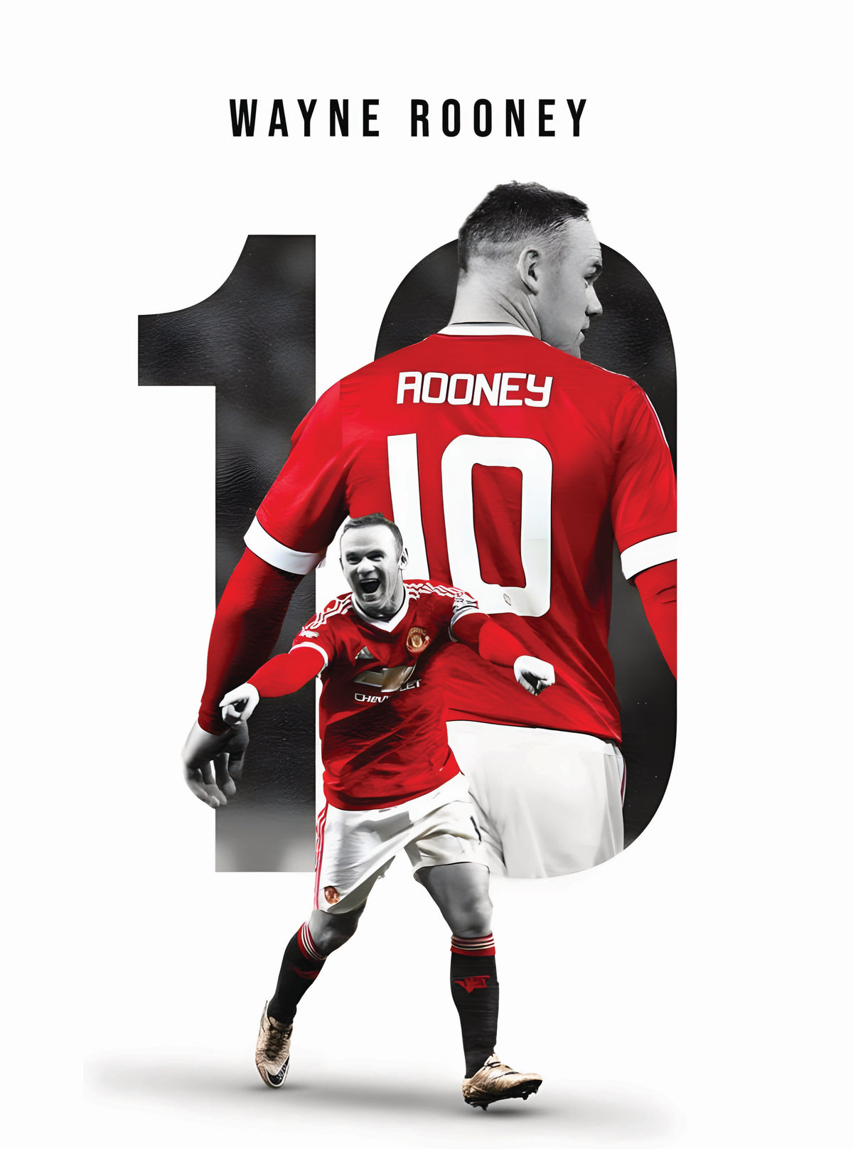 بوستر Wayne Rooney - تصميم الطباعة من T33