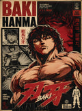 بوستر Baki Hanma - تصميم الطباعة من T33
