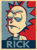 بوستر Rick - تصميم الطباعة من T33