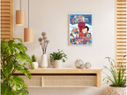 بوستر One Piece بفريم أبيض من T33