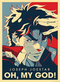 بوستر JoJo's Bizarre Adventure - تصميم الطباعة من T33