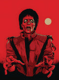 بوستر Michael Jackson - Thriller - تصميم الطباعة من T33