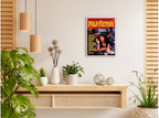 بوستر Pulp Fiction 2 بفريم أبيض من T33