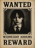بوستر Wednesday wanted - تصميم الطباعة من T33