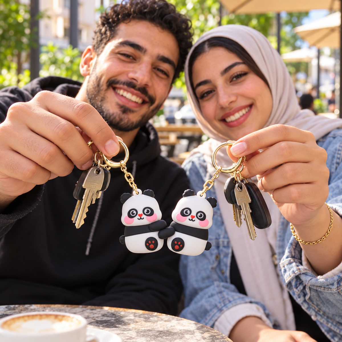 طقم ميداليات رابر Pandas 1 - تنسيق توضيحي للاستخدام من قطعتين من T33