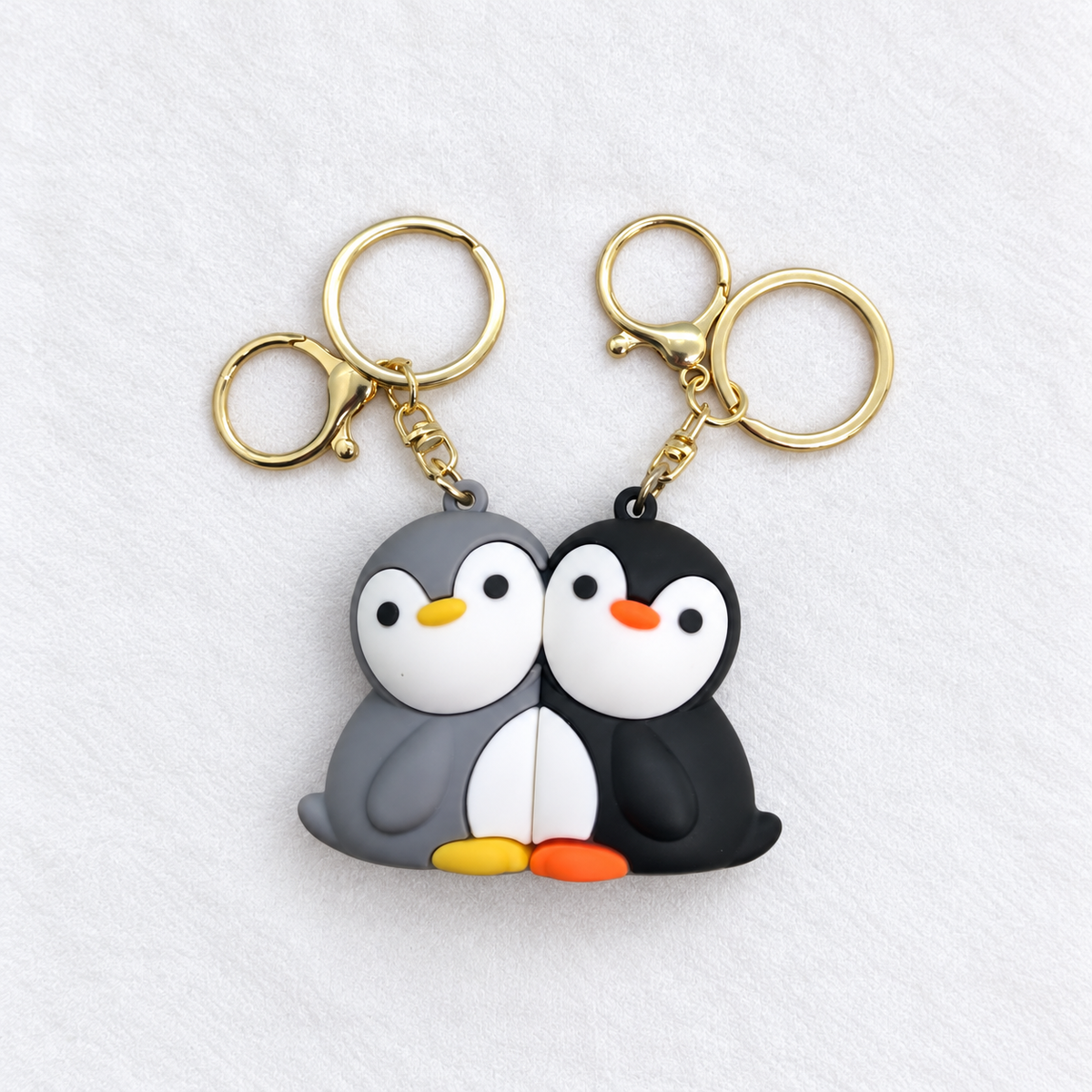 طقم ميداليات رابر Penguins من قطعتين من T33