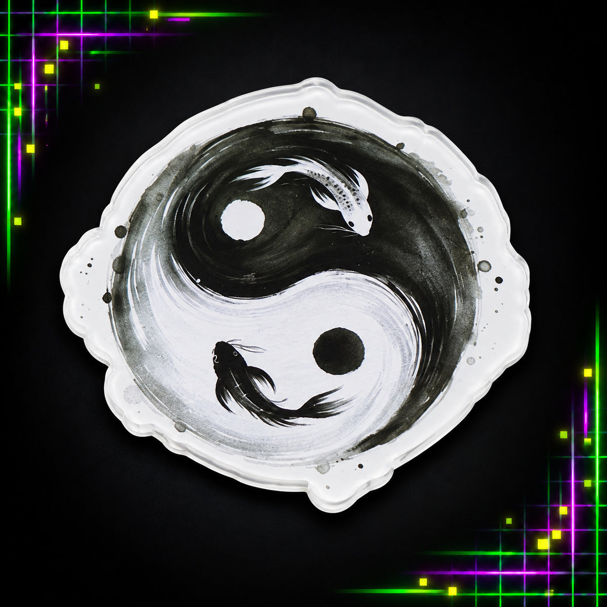 بِن أكريليك Yin and Yang من T33