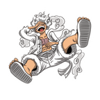 ستيكر فينيل Luffy 5th gear من T33