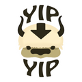 ستيكر فينيل Apa Yip Yip من T33
