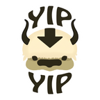 ستيكر فينيل Apa Yip Yip من T33