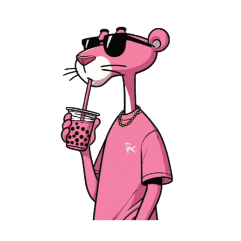 ستيكر فينيل The pink panther 1 من T33