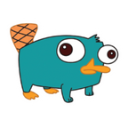 ستيكر فينيل Perry the Platypus من T33