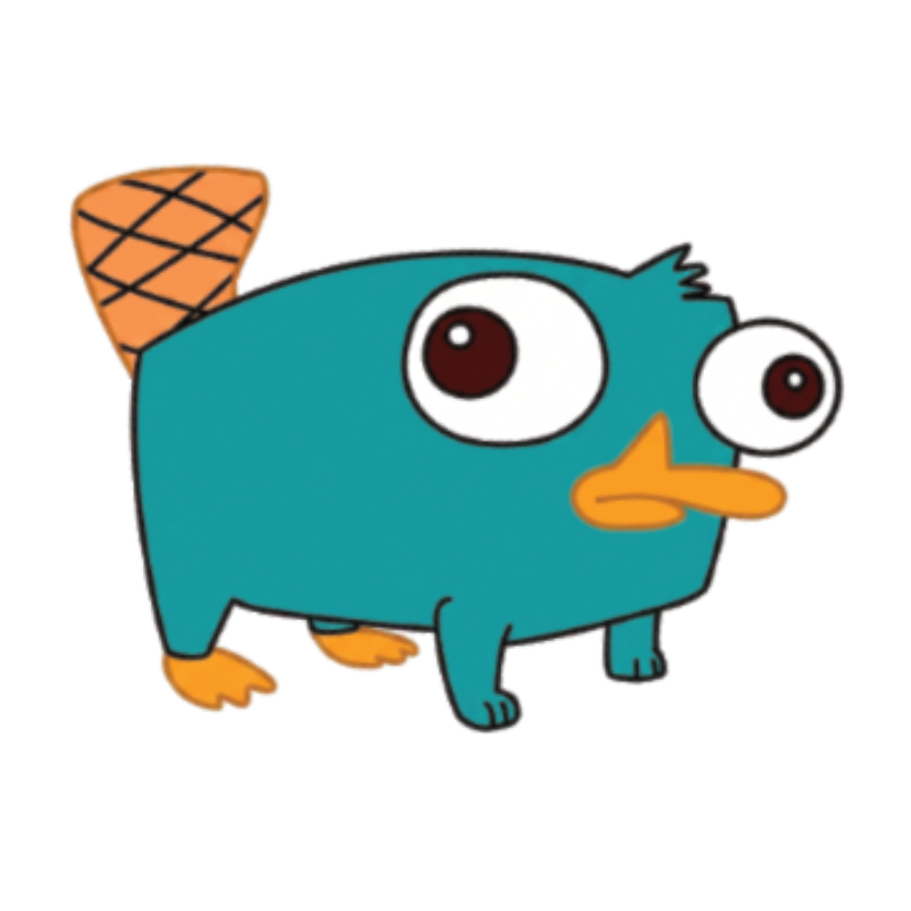 ستيكر فينيل Perry the Platypus من T33